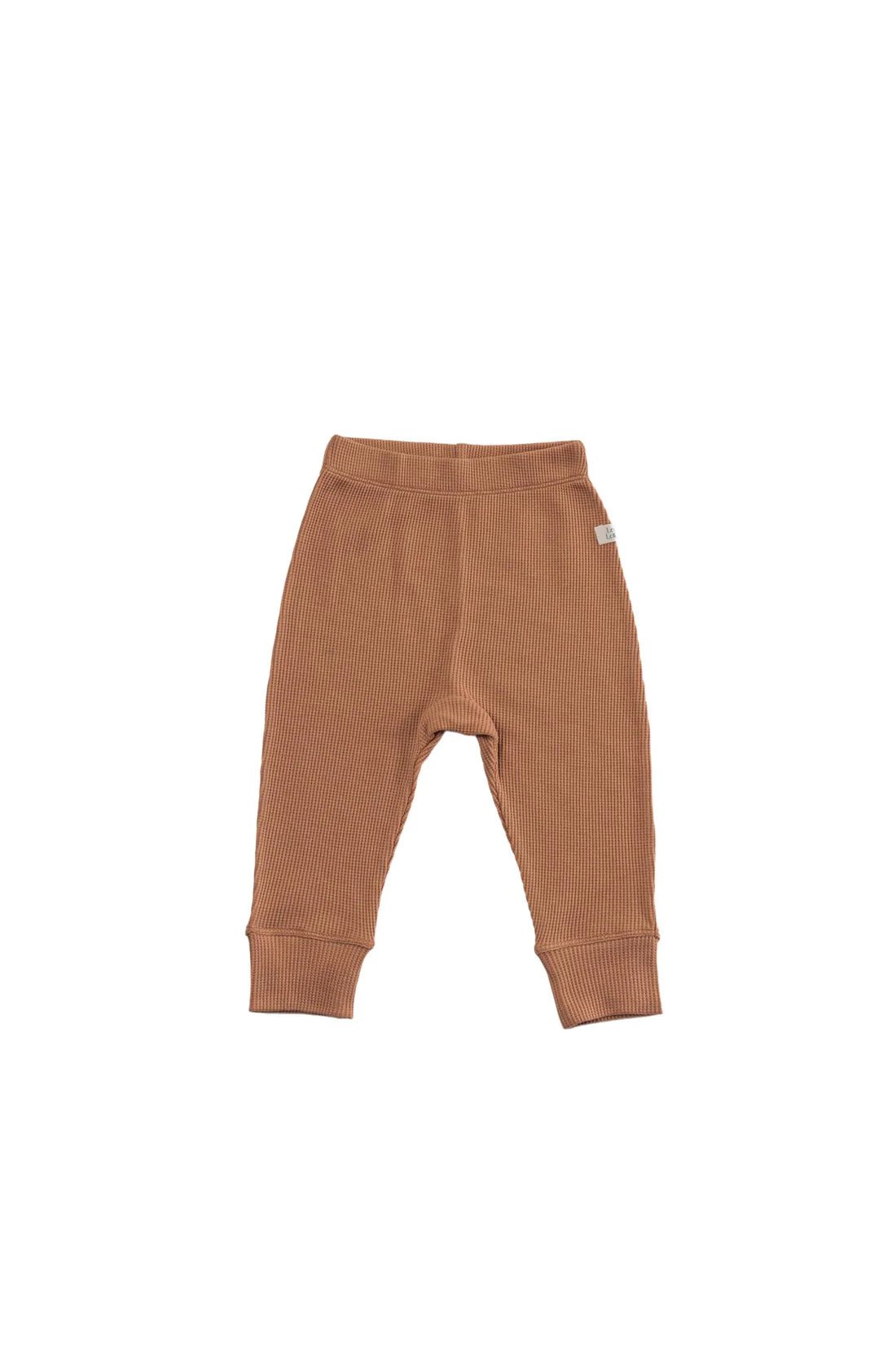 
                  
                    Loulou Lollipop Waffle Baby Pants - Cinnamon - Mama + Fawn Co.-
                  
                