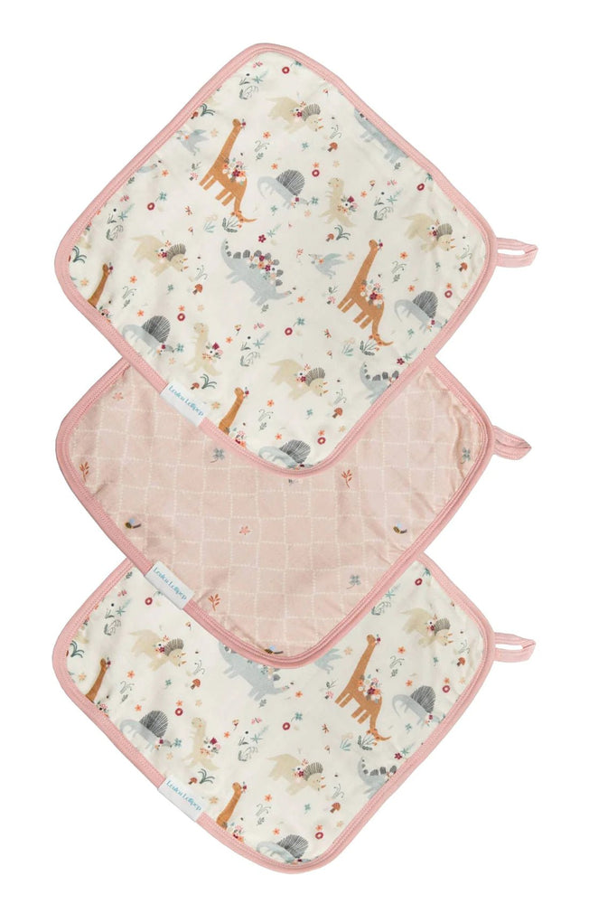 Loulou Lollipop Washcloths Set - Baby Dinomite - Mama + Fawn Co.-