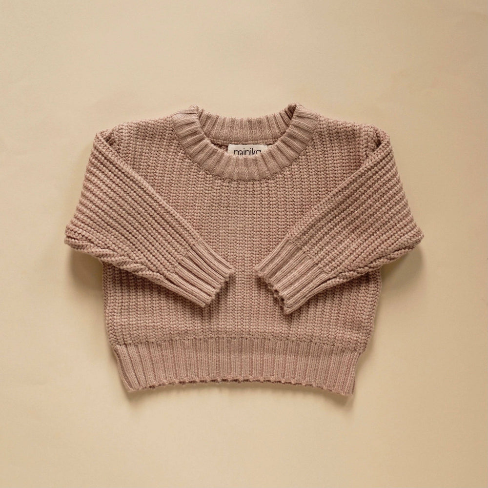 
                  
                    Minika Knit Sweater - Mama + Fawn Co.-
                  
                