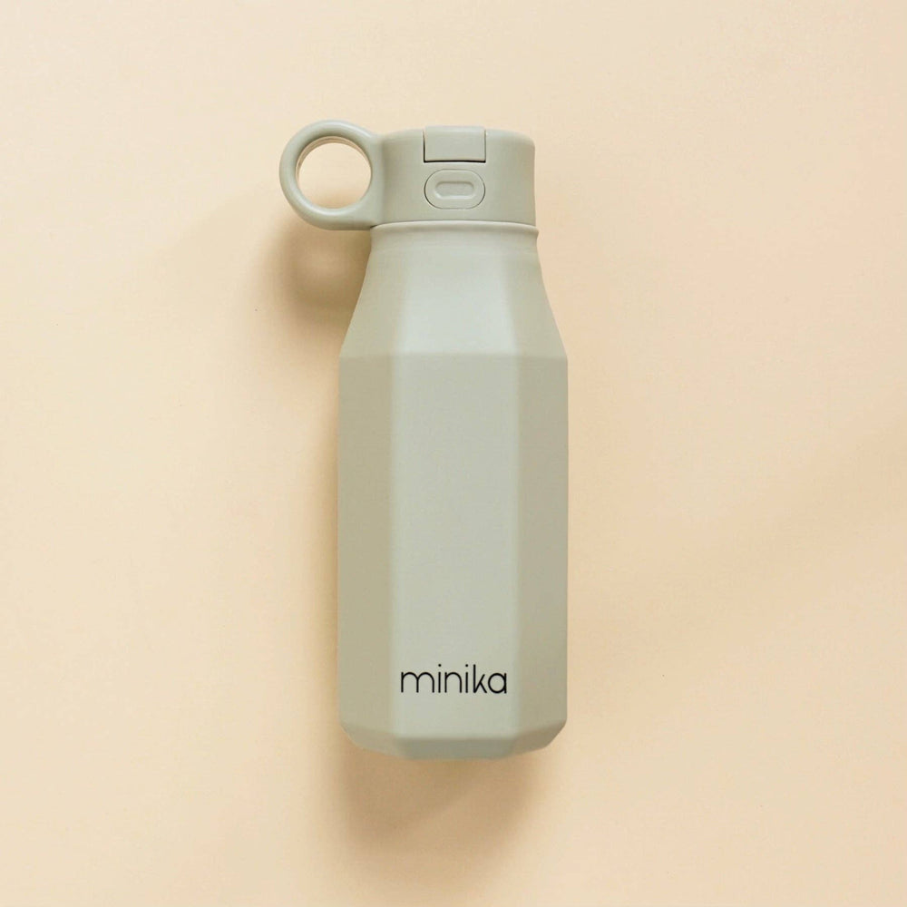 Minika Water Bottle - Sage - Mama + Fawn Co.-